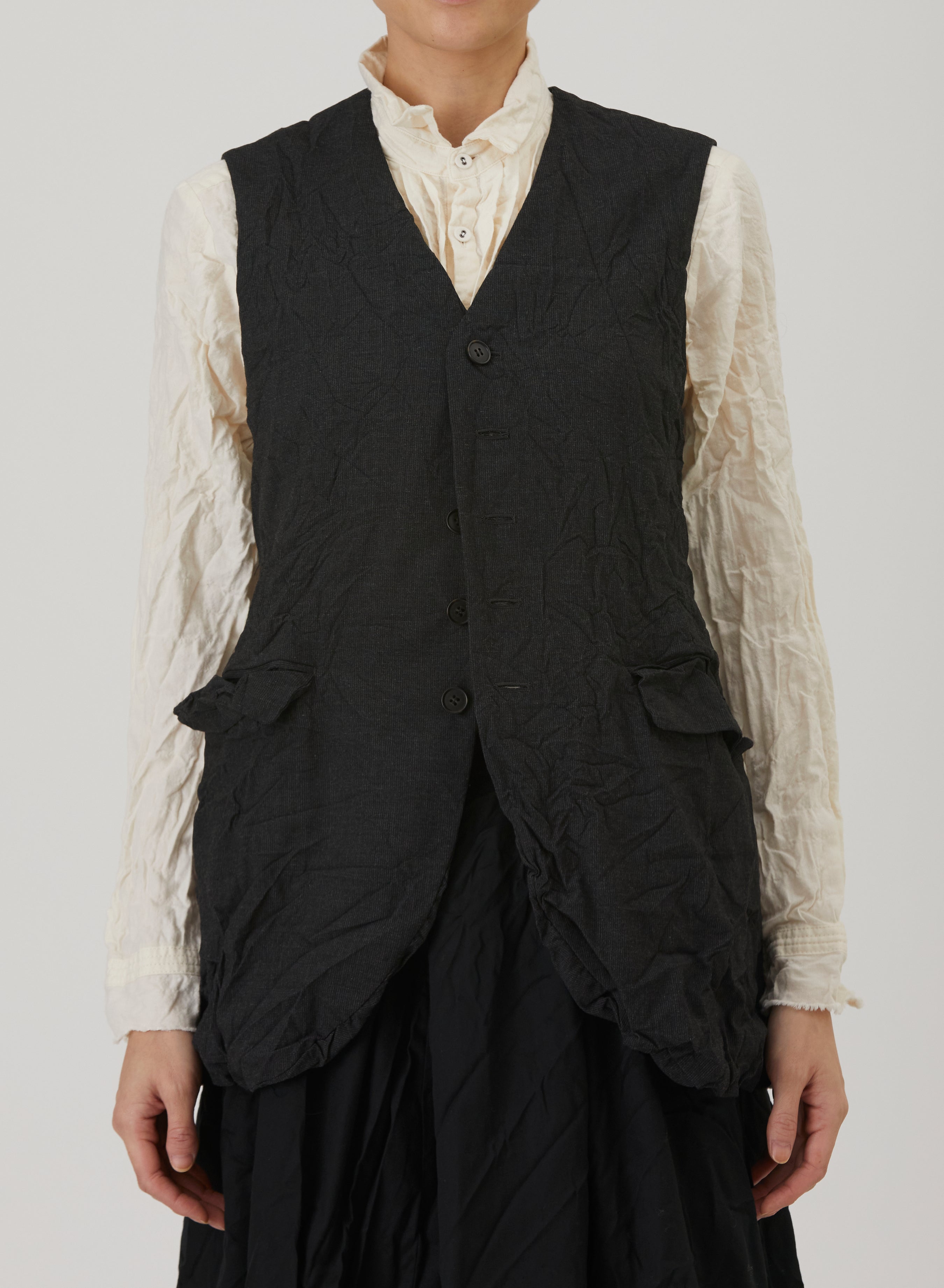 pas de calais | Recycled P/R Pinhead Vest