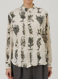 pas de calais | Relax Herbal Print Shirt
