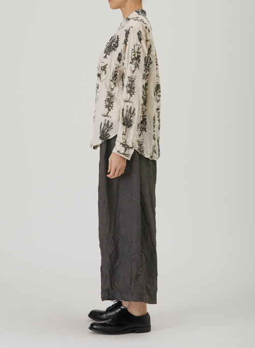 pas de calais | Relax Herbal Print Shirt