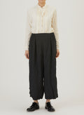 pas de calais | Recycled P/R Pinhead Wide Pants