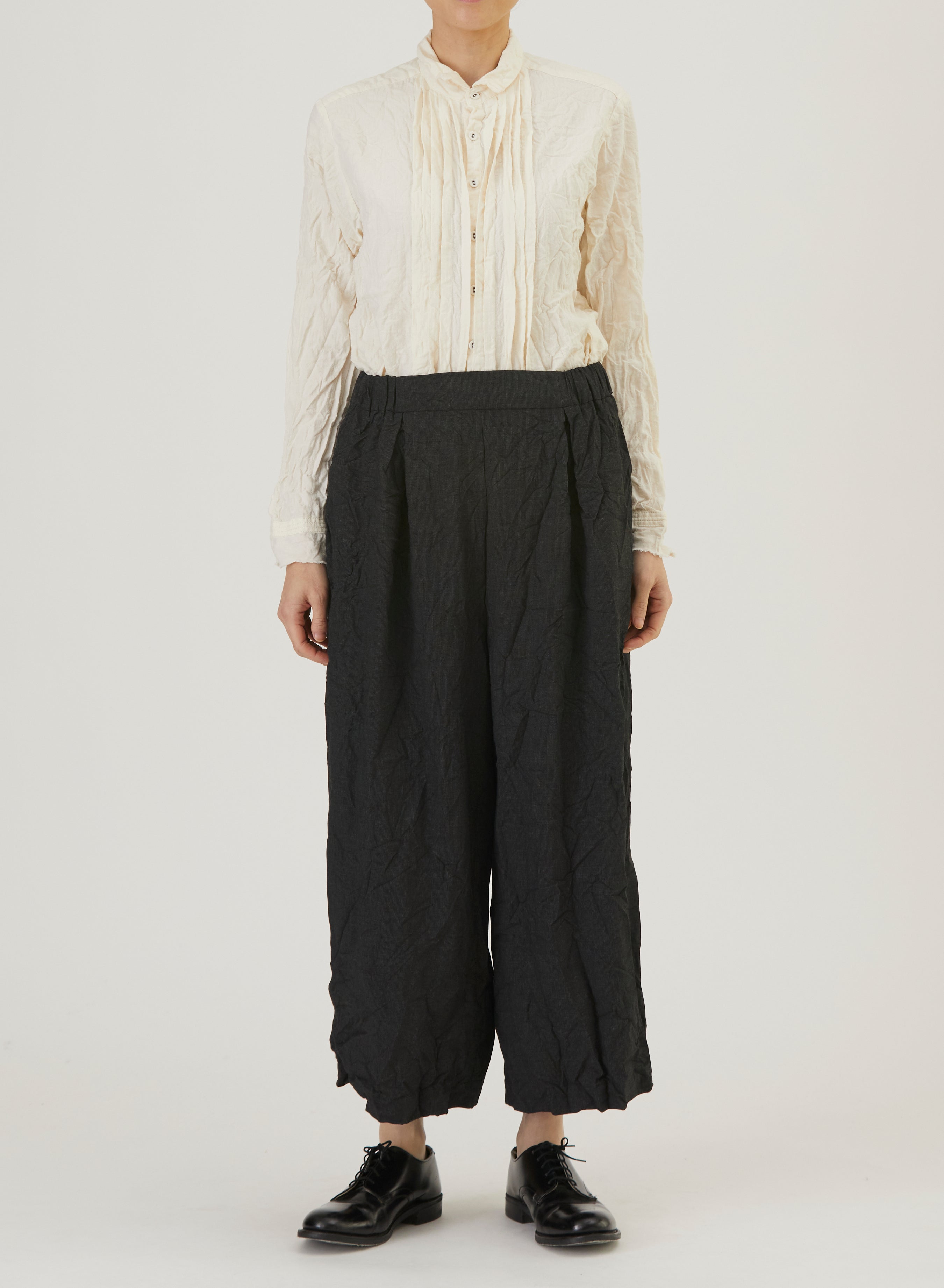 pas de calais | Recycled P/R Pinhead Wide Pants