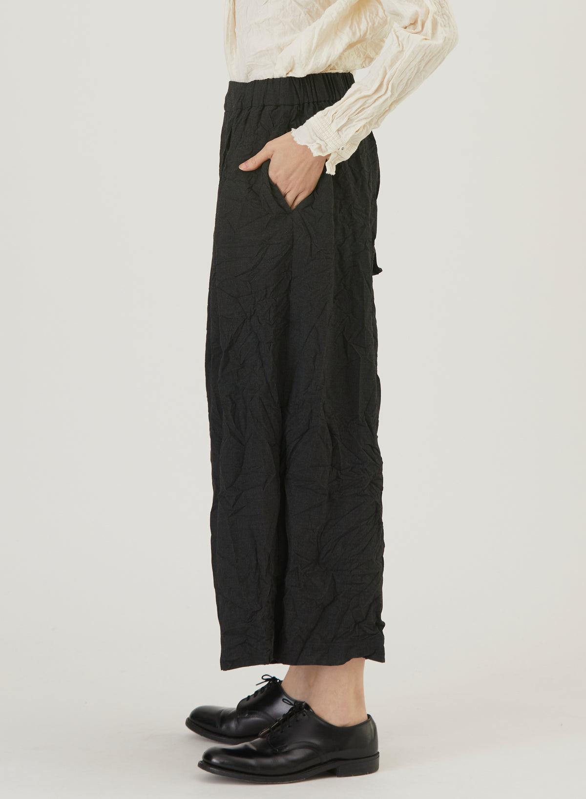 pas de calais | Recycled P/R Pinhead Wide Pants
