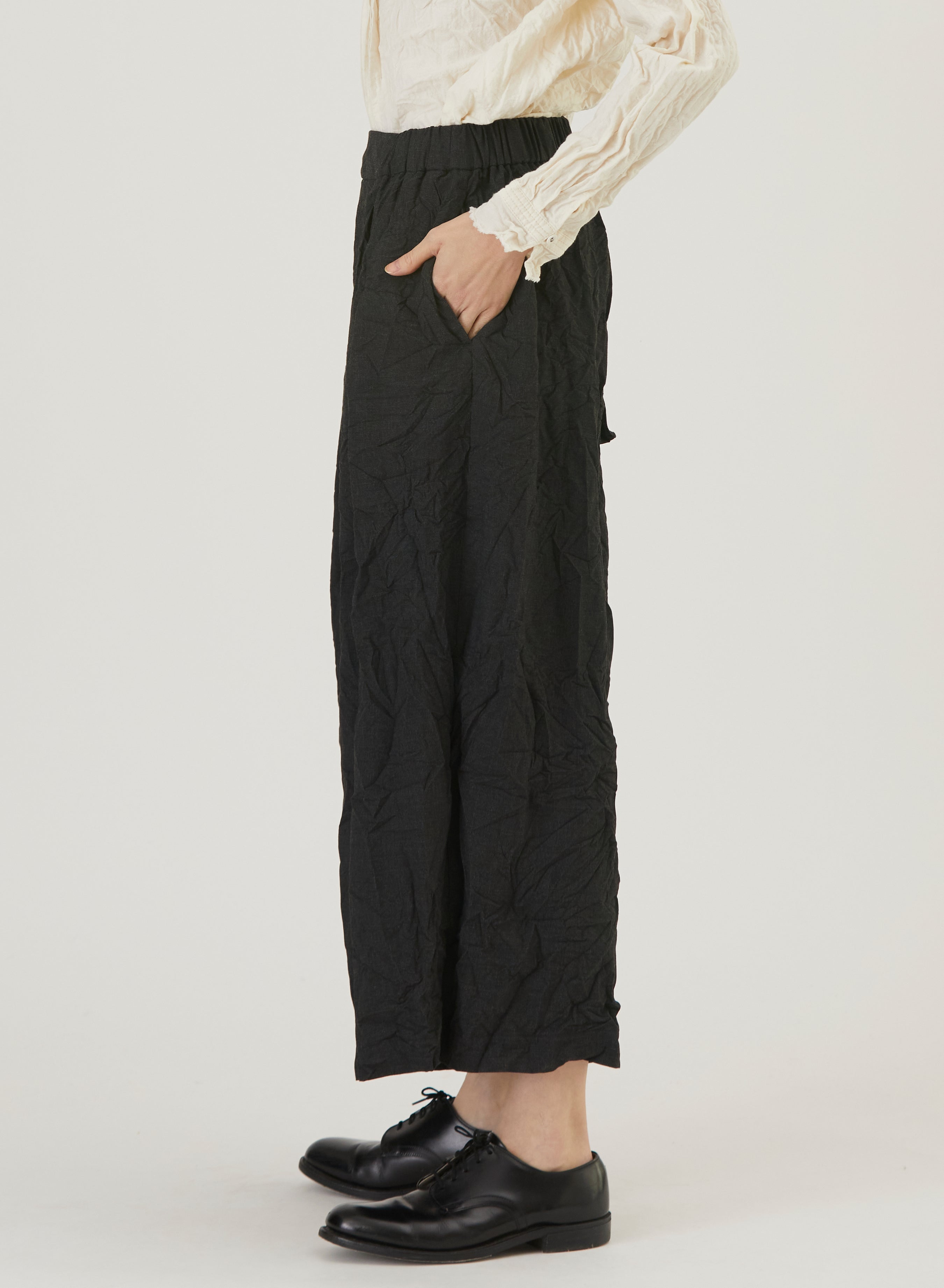 pas de calais | Recycled P/R Pinhead Wide Pants