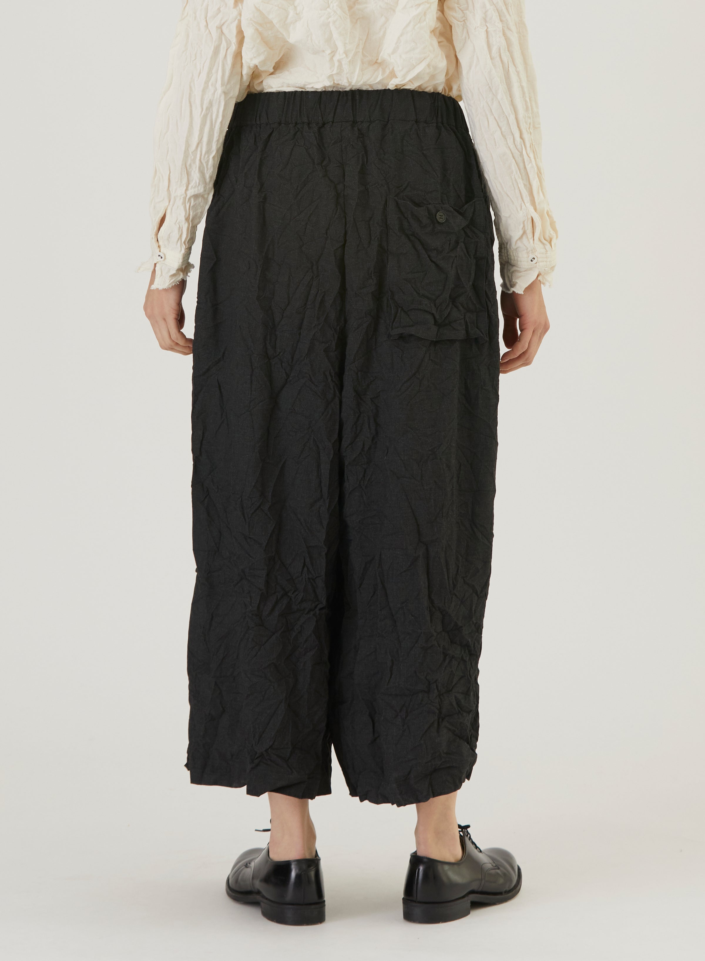 pas de calais | Recycled P/R Pinhead Wide Pants