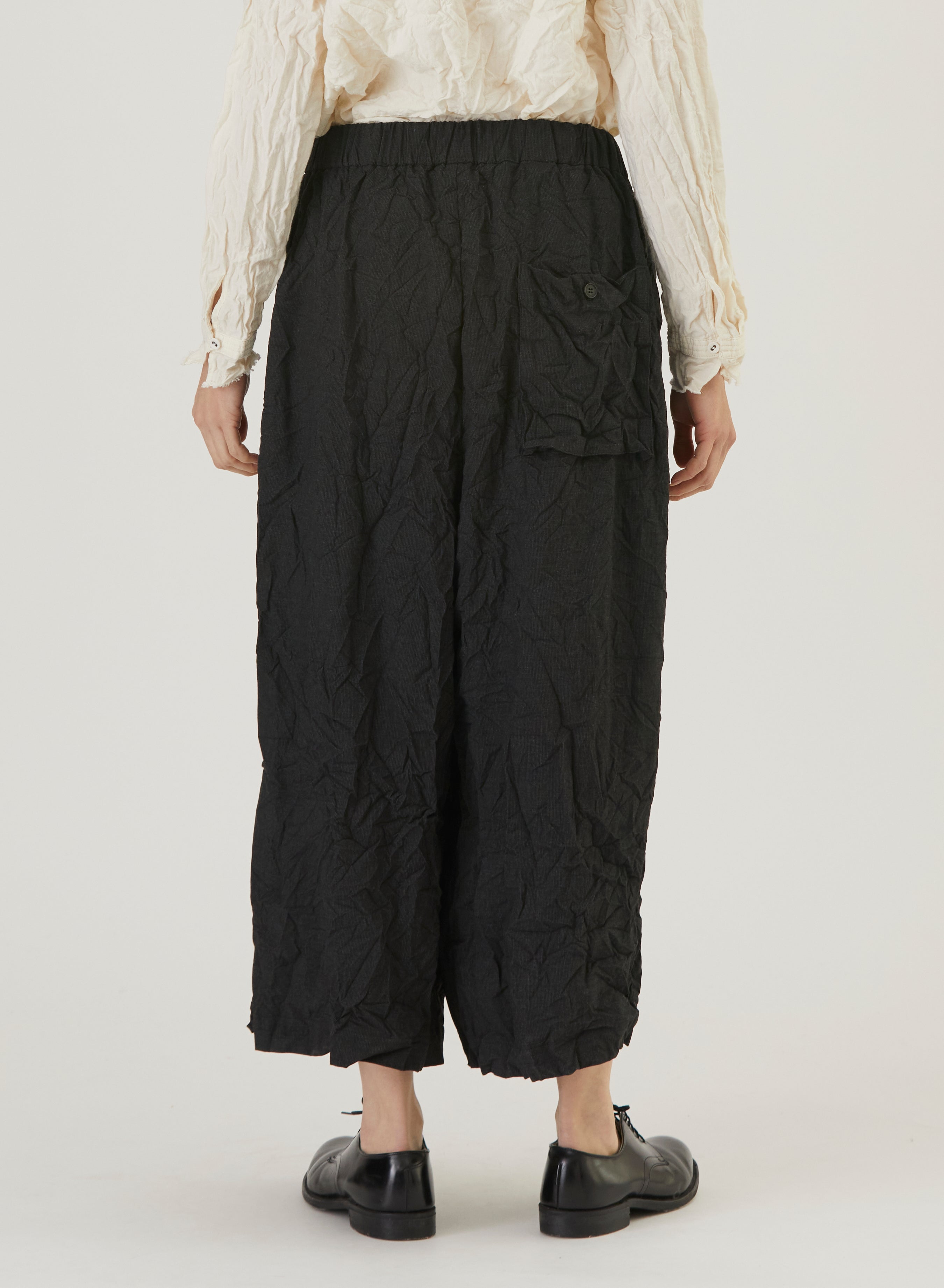 pas de calais | Recycled P/R Pinhead Wide Pants