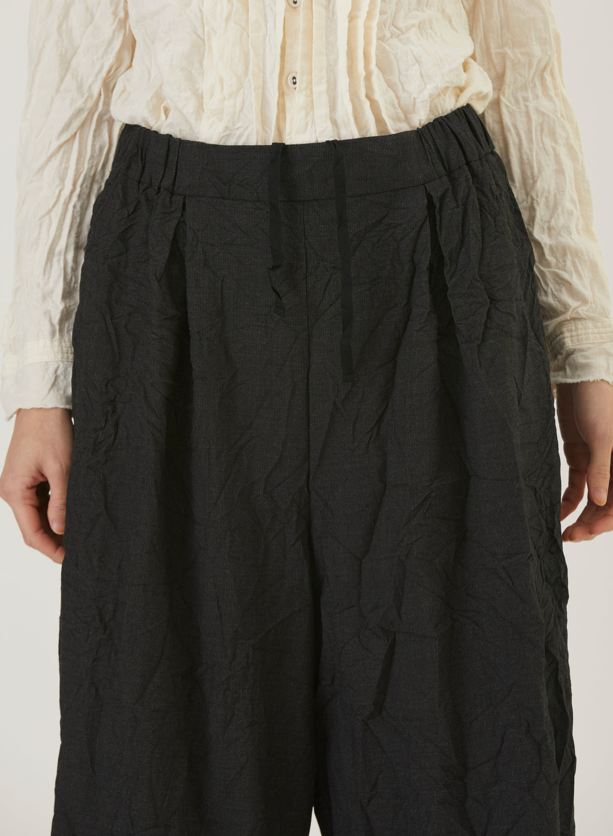 pas de calais | Recycled P/R Pinhead Wide Pants