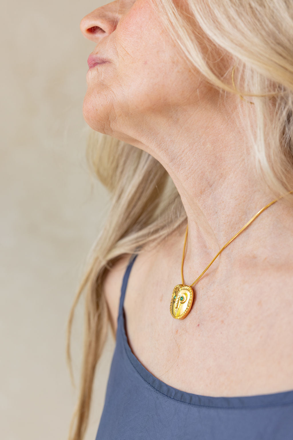 Lucine Almas | The Wise One Owl Pendant