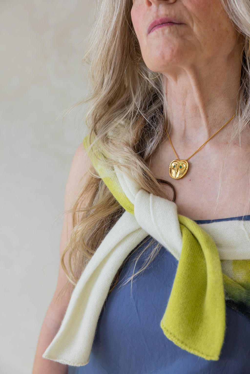 Lucine Almas | The Wise One Owl Pendant