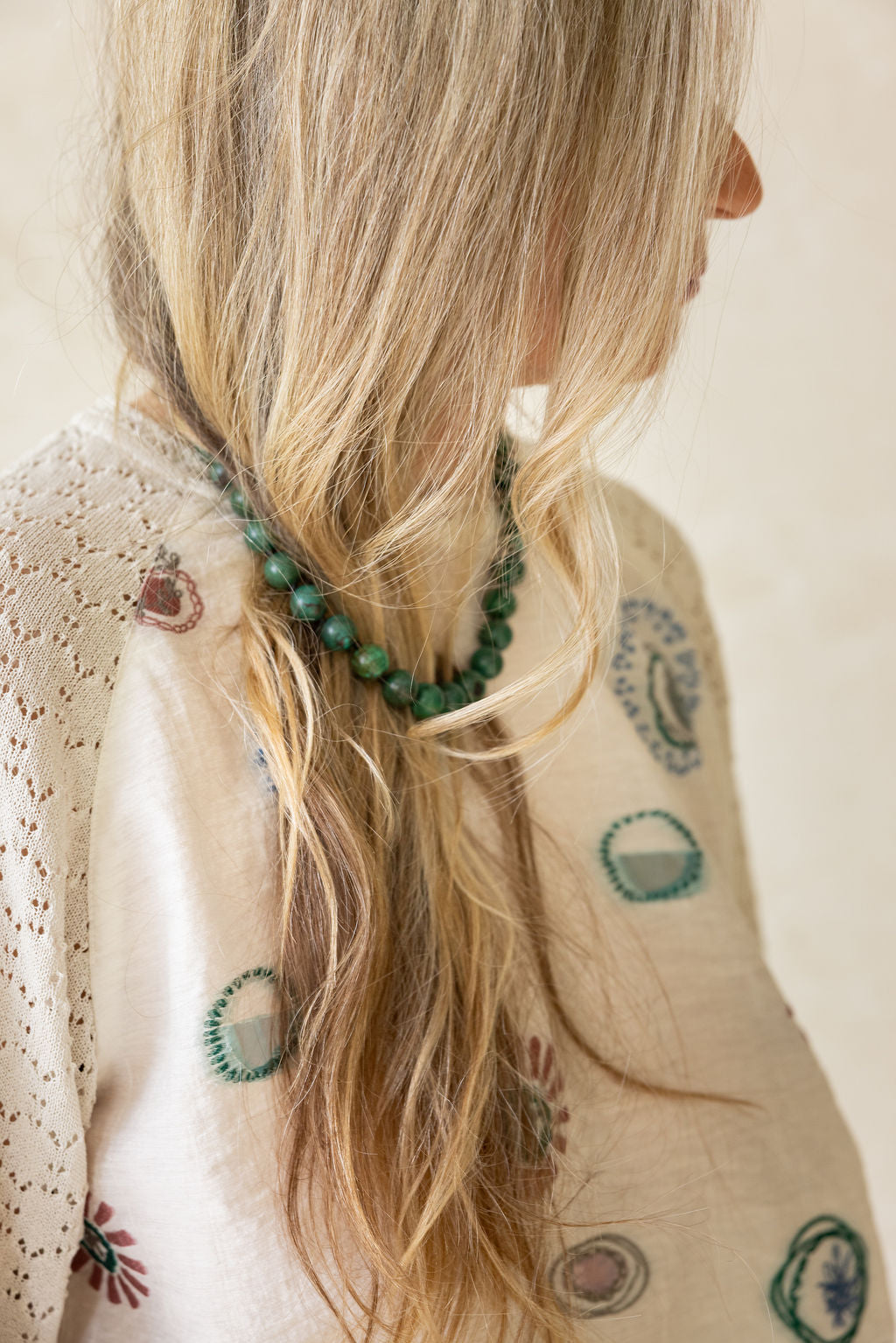 River Song | Moss Green Persian Turquoise Necklace