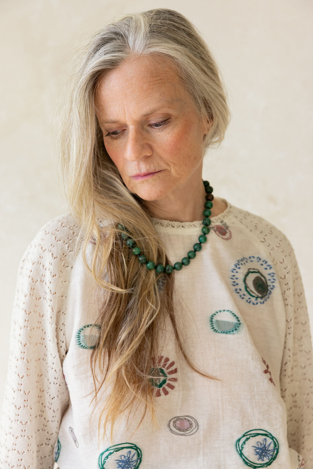 River Song | Moss Green Persian Turquoise Necklace