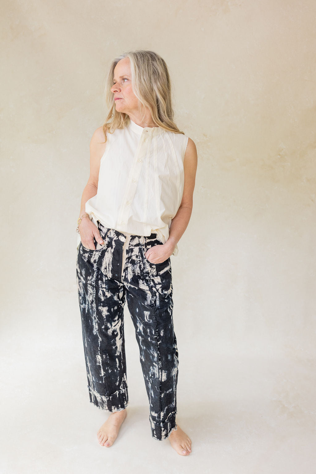 Serienumerica | 5 Pocket Trousers w/Front Cut
