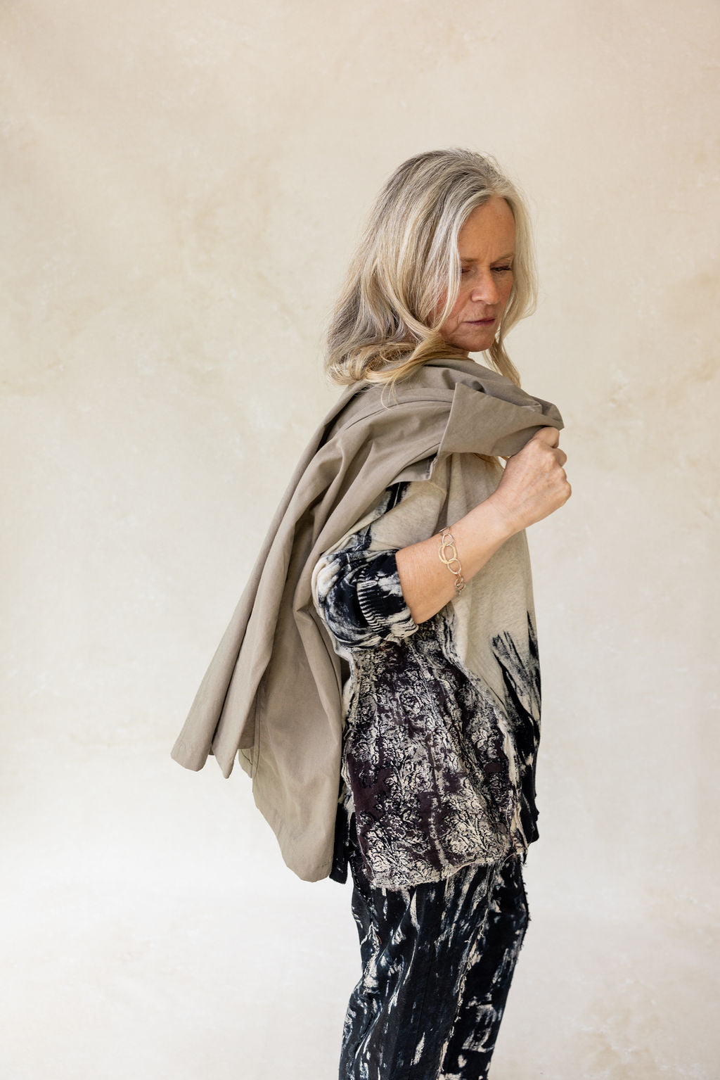 Evam Eva | Cotton Hemp Short Coat