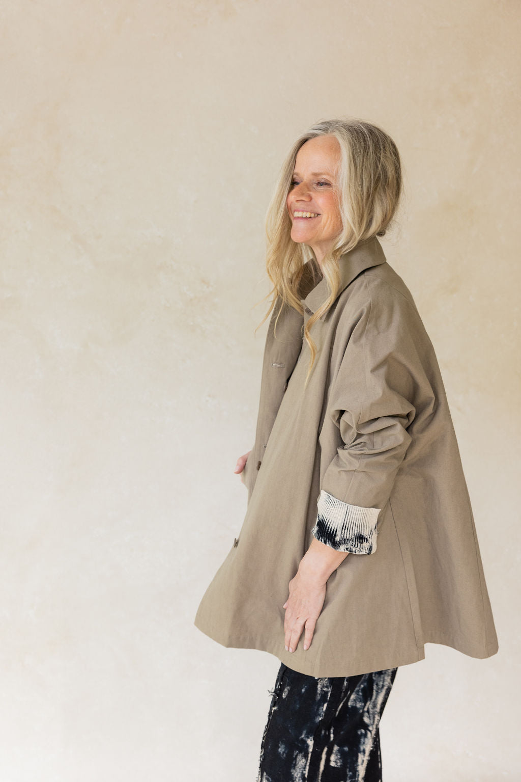 Evam Eva | Cotton Hemp Short Coat