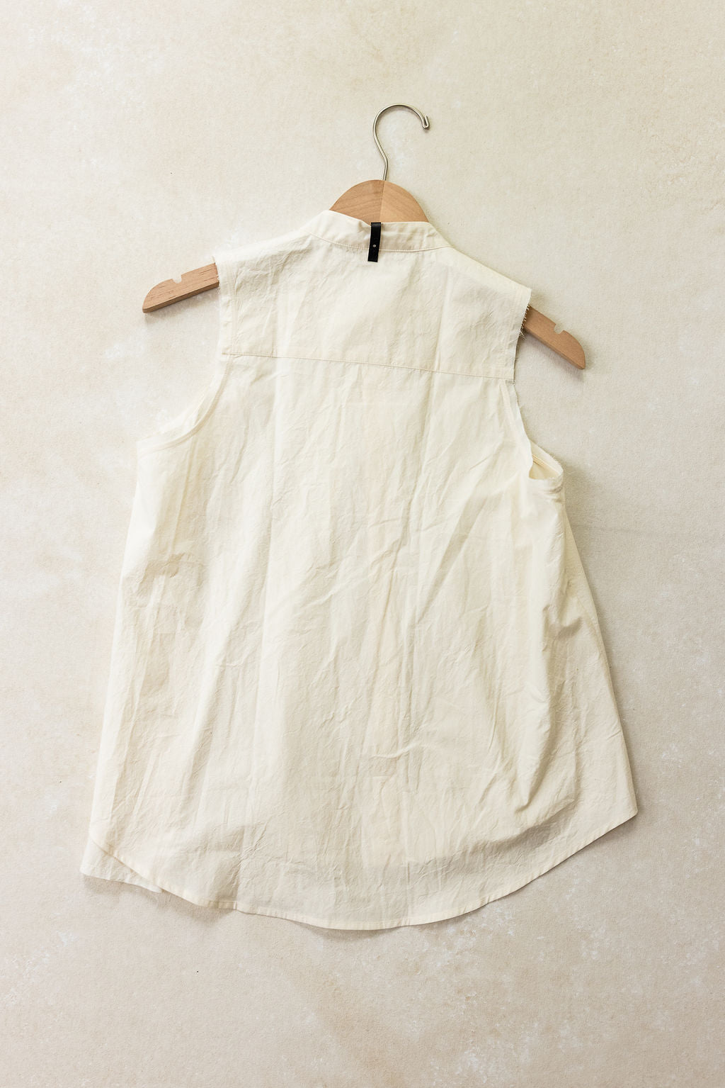Serienumerica | Flared Sleeveless Shirt w/Inserts
