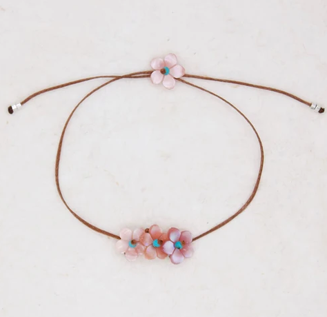 River Song | Pink Garland Bracelet