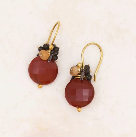 River Song | Jasper Fringe Earrings