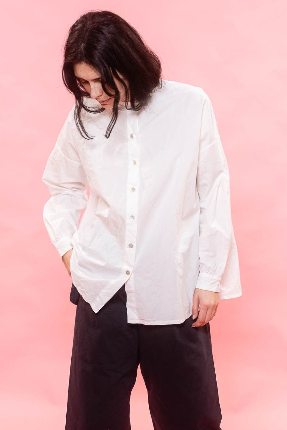 sula | Button Thru Shirt Kilberry Cotton